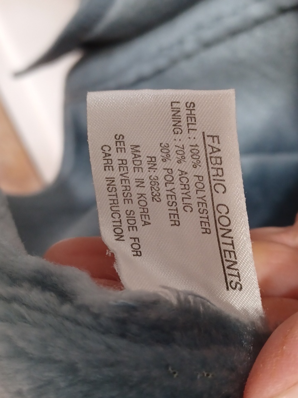Faux Suede Leather & Velour, Blue Trench Coat Hoodie Long, Small - Medium - Picture 11 of 12